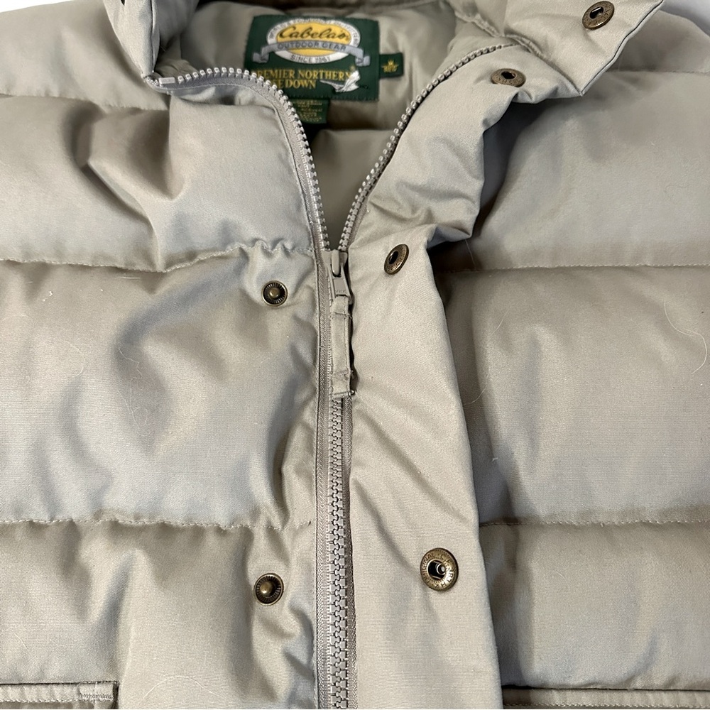 Cabela’s Premium Goose Down Puffer Vest M - Picture 4 of 10